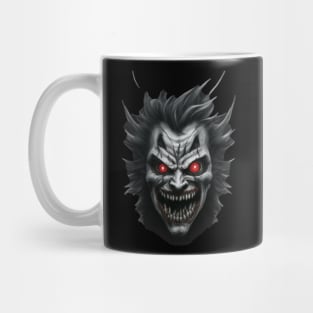 creepy face Mug